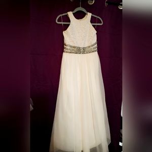 Beautiful pink floor length dress